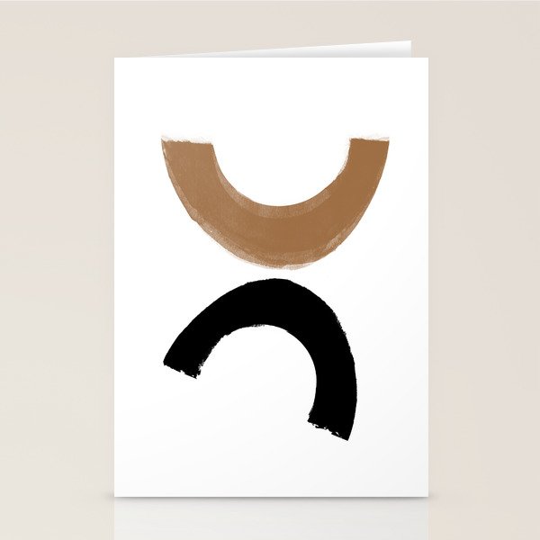 Beige and Black Collage Stationery Card Gallery Image 2