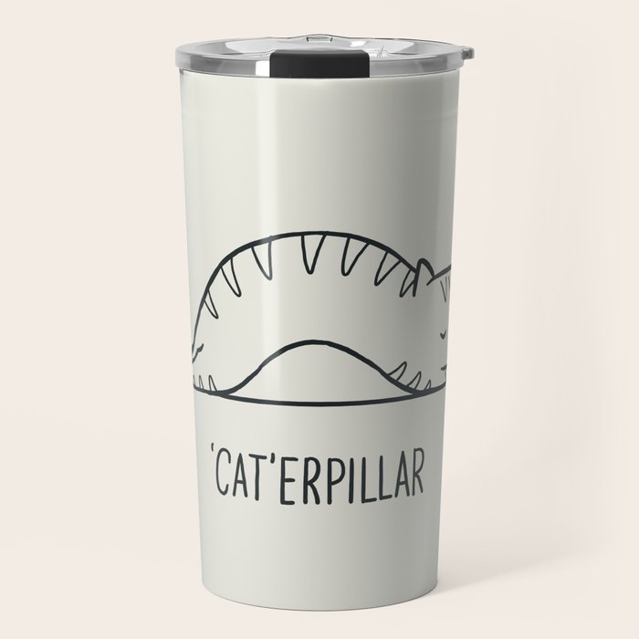 Cat-erpillar Travel Mug Gallery Image 1