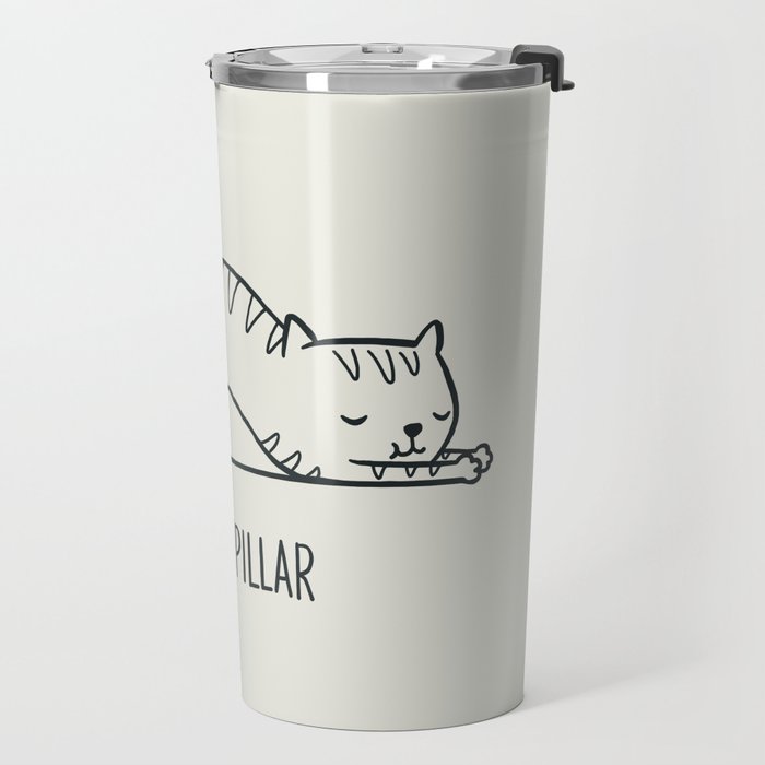 Cat-erpillar Travel Mug Gallery Image 2