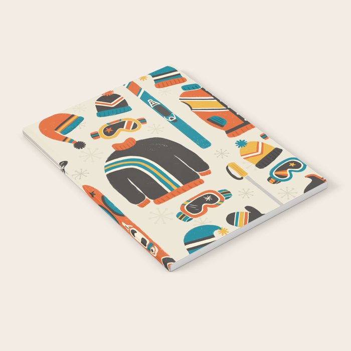 Vintage Skiwear Notebook Gallery Image 1