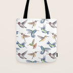 Hummingbirds Tote Bag Gallery Image 1