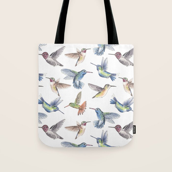 Hummingbirds Tote Bag Gallery Image 1