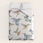 Hummingbirds Duvet Cover Gallery Image 6