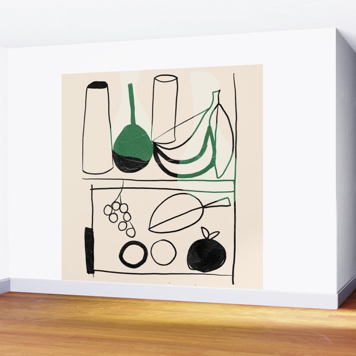 Minimalist Still Life 15 Wall Mural Gallery Image 2