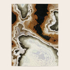 Ivory Agate Abstract Poster Gallery Image 4