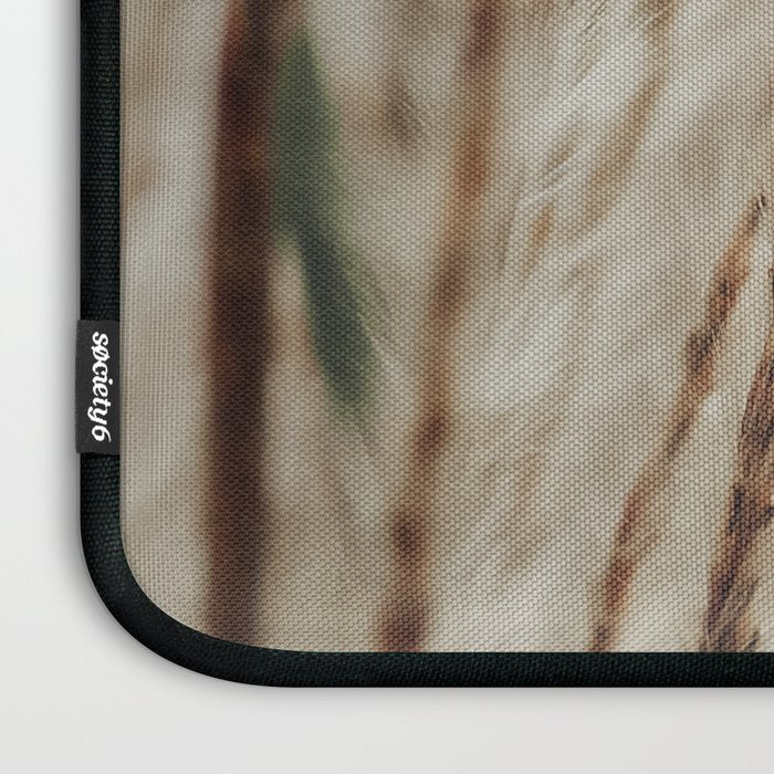 Neutral Botanical Abstract 2 x autumn plant photograph Laptop Sleeve Gallery Image 3