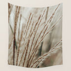 Neutral Botanical Abstract 2 x autumn plant photograph Wall Tapestry Gallery Image 4
