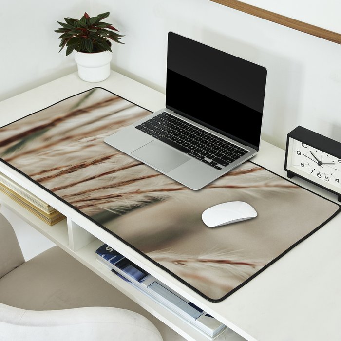 Neutral Botanical Abstract 2 x autumn plant photograph Desk Mat Gallery Image 2
