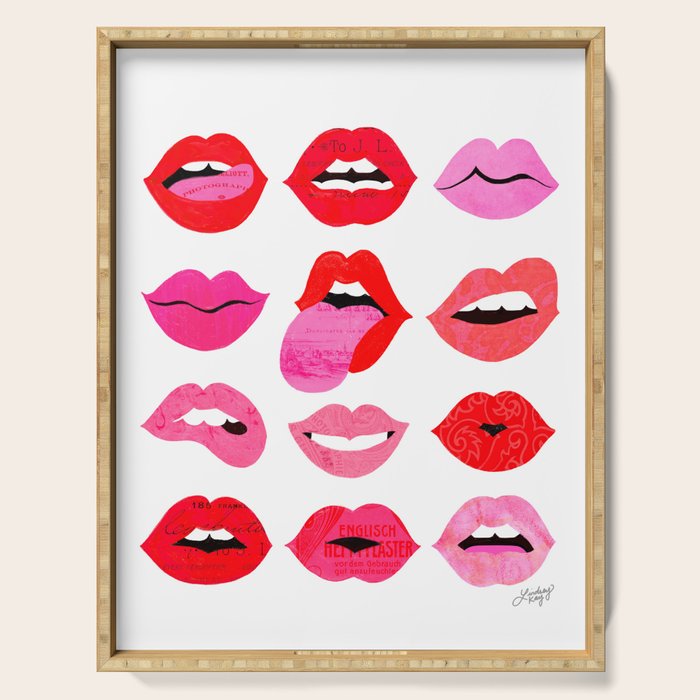 Lips of Love Serving Tray Gallery Image 1
