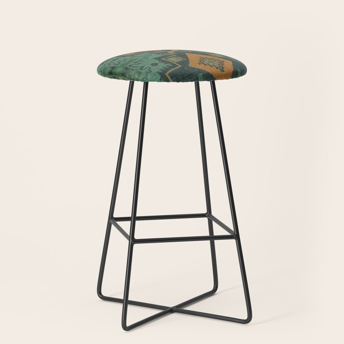 Bohemian Artwork Stool Gallery Image 1