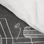 Camera Patent - Photography Art - Black Chalkboard Comforter Gallery Image 4