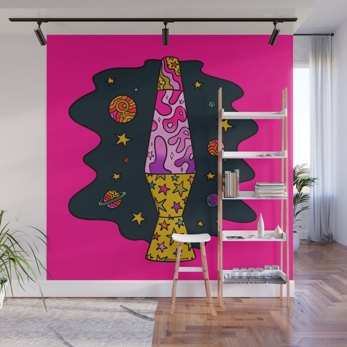 Libra Lava Lamp Wall Mural Gallery Image 1