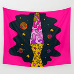 Libra Lava Lamp Wall Tapestry Gallery Image 4