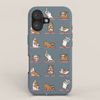 English Bulldog Yoga iPhone Case Gallery Image 1