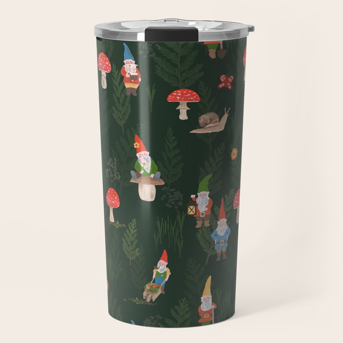 Woodland Gnomes Travel Mug Gallery Image 1