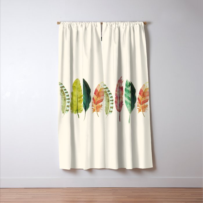 Feathers Window Curtain Gallery Image 3