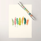 Feathers Wrapping Paper Gallery Image 1