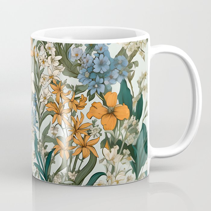 Countryside Bloom Floral Cottage Allure Coffee Mug Gallery Image 1
