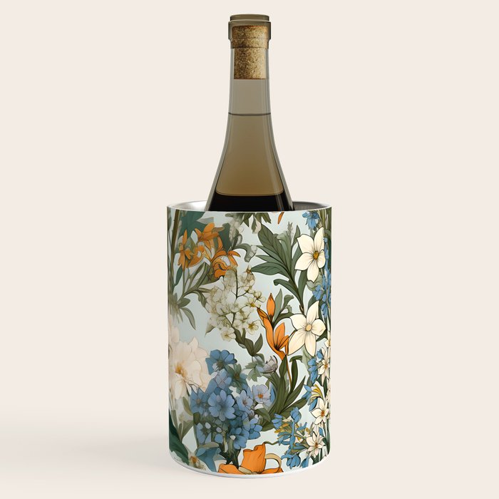 Countryside Bloom Floral Cottage Allure Wine Chiller Gallery Image 2