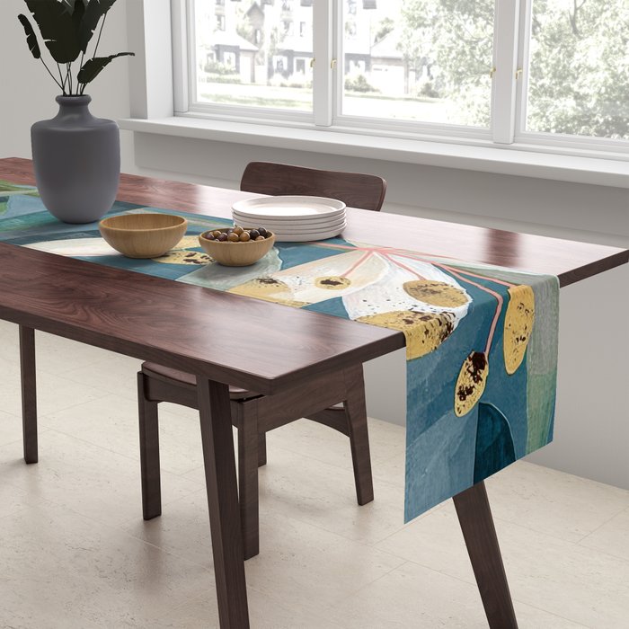 Modern Botanical Duo Table Runner Gallery Image 2