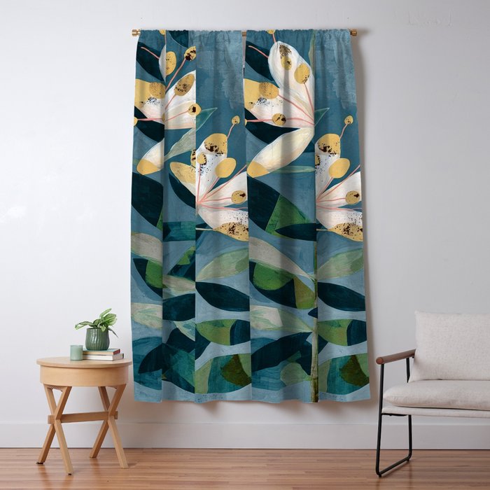 Modern Botanical Duo Window Curtain Gallery Image 5