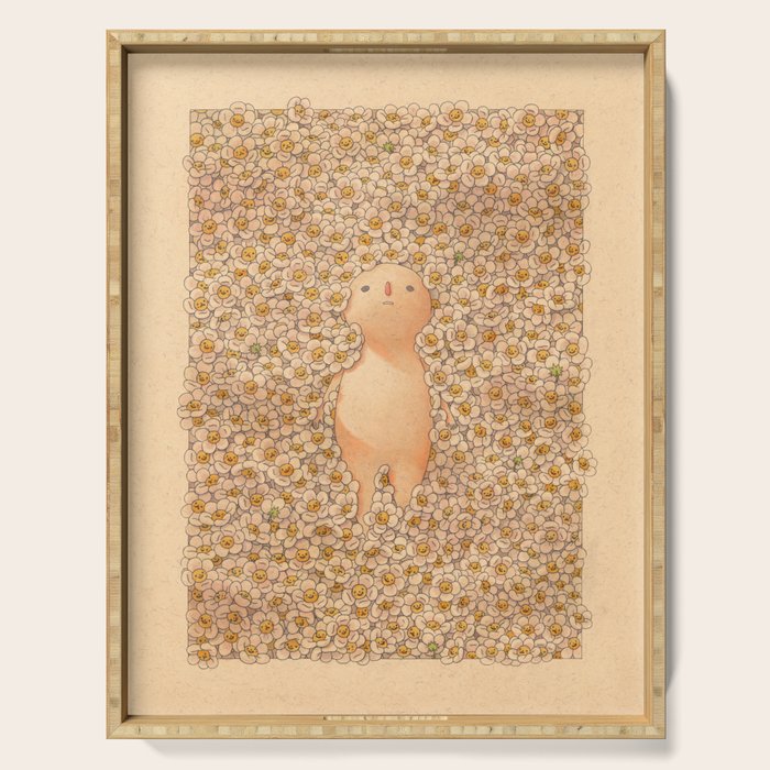 Daisy Field Serving Tray Gallery Image 1