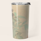 Japanese Showa Period Black Peonies - Gyoshu Hayami Travel Mug Gallery Image 2