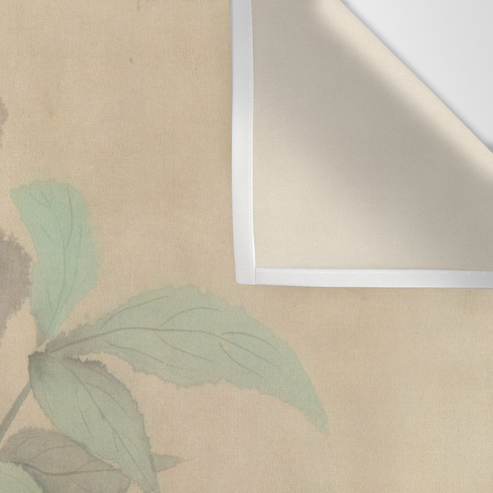 Japanese Showa Period Black Peonies - Gyoshu Hayami Wall Tapestry Gallery Image 3