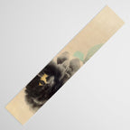 Japanese Showa Period Black Peonies - Gyoshu Hayami Table Runner Gallery Image 3