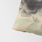 Japanese Showa Period Black Peonies - Gyoshu Hayami Pillow Sham Gallery Image 4