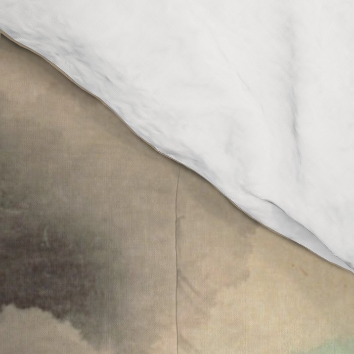 Japanese Showa Period Black Peonies - Gyoshu Hayami Comforter Gallery Image 4