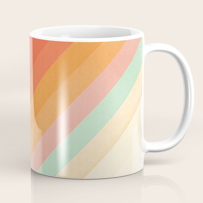 Rainbow Chevrons Coffee Mug Gallery Image 1