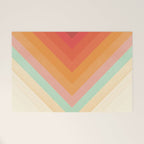 Rainbow Chevrons Welcome Mat Gallery Image 1