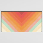Rainbow Chevrons Desk Mat Gallery Image 3