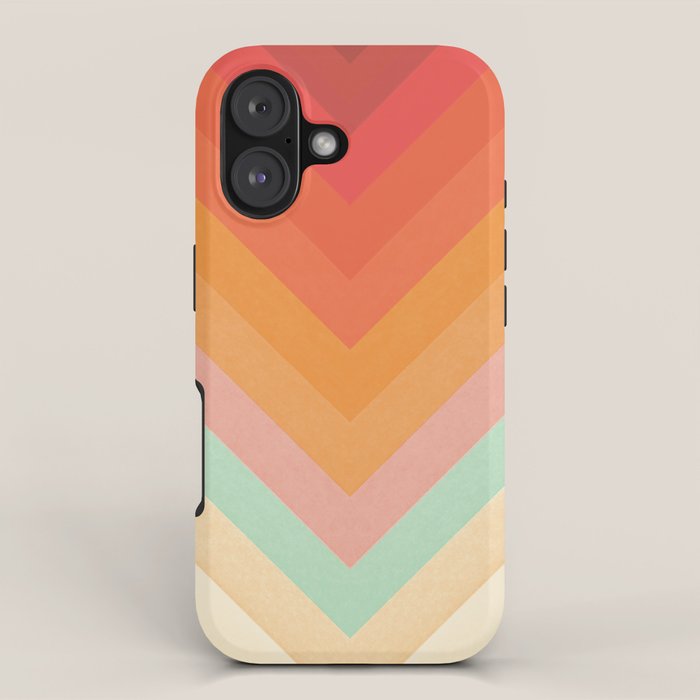 Rainbow Chevrons iPhone Case Gallery Image 1