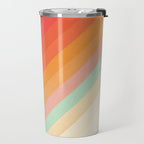 Rainbow Chevrons Travel Mug Gallery Image 2