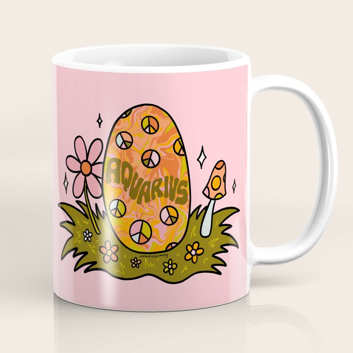 Aquarius Easter Egg Coffee Mug Gallery Image 1