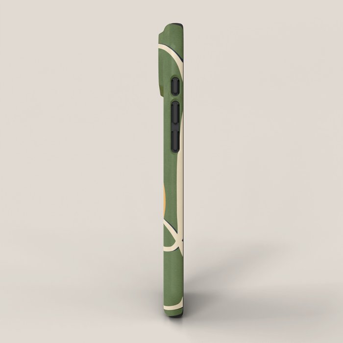 Abstract Face Line Art 06 iPhone Case Gallery Image 2