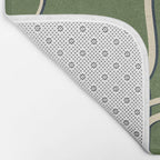 Abstract Face Line Art 06 Bath Mat Gallery Image 2