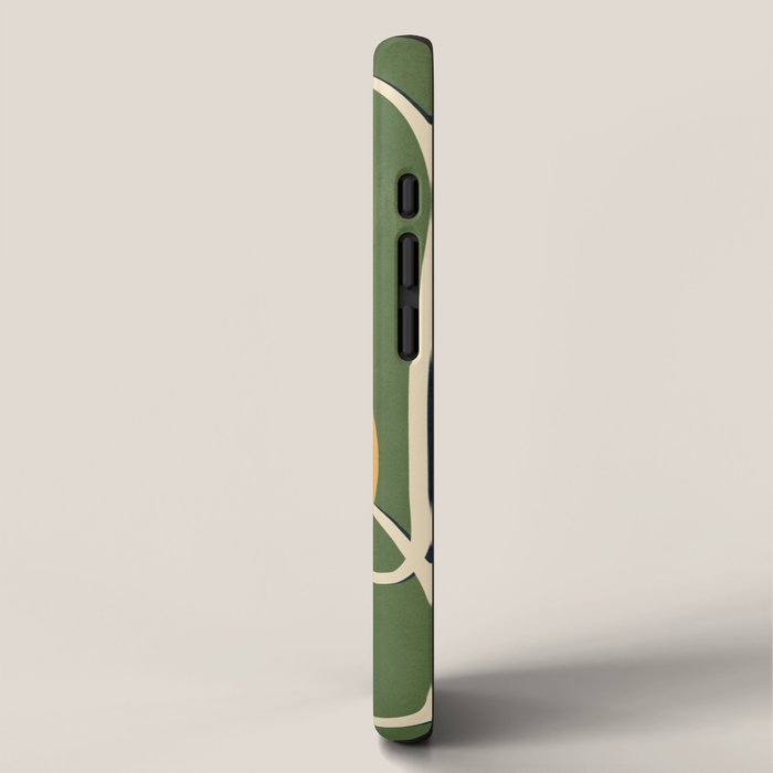 Abstract Face Line Art 06 iPhone Case Gallery Image 2