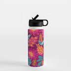Fiesta Garden Illustration Water Bottle Gallery Image 1
