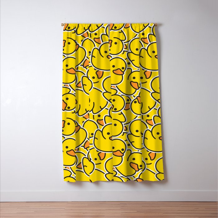 Rubber Duckies Window Curtain Gallery Image 3