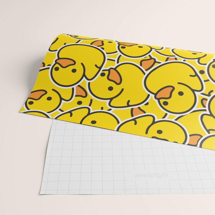 Rubber Duckies Wrapping Paper Gallery Image 2
