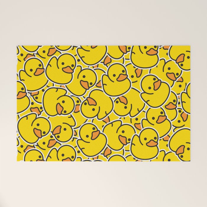Rubber Duckies Welcome Mat Gallery Image 1