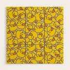Rubber Duckies Wood Wall Art Gallery Image 1