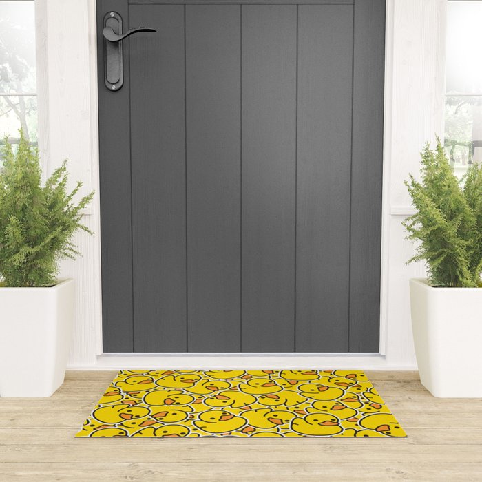 Rubber Duckies Welcome Mat Gallery Image 3