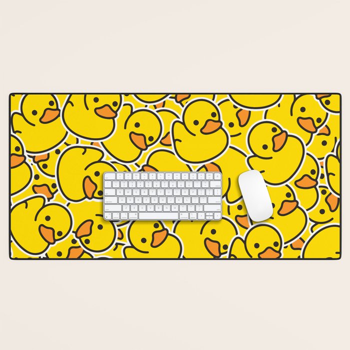 Rubber Duckies Desk Mat Gallery Image 1