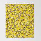 Rubber Duckies Throw Blanket Gallery Image 2