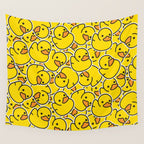 Rubber Duckies Wall Tapestry Gallery Image 4