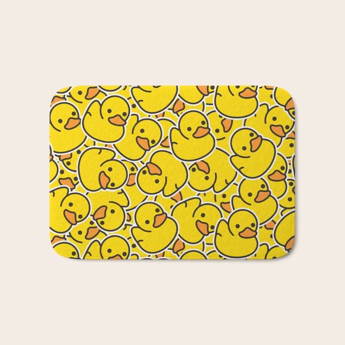 Rubber Duckies Bath Mat Gallery Image 1